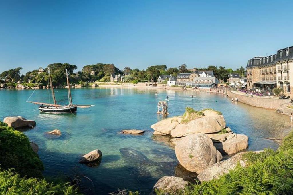 Maison Cote De Granit Rose Avec Spa Perros-Guirec Eksteriør billede